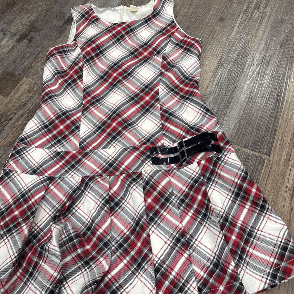 NWT Dress Slvlss Plaid