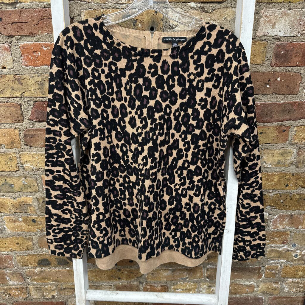 Sweater Leopard Print