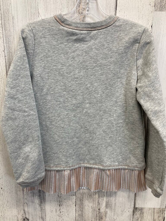 Sweater LS Metallic Hem