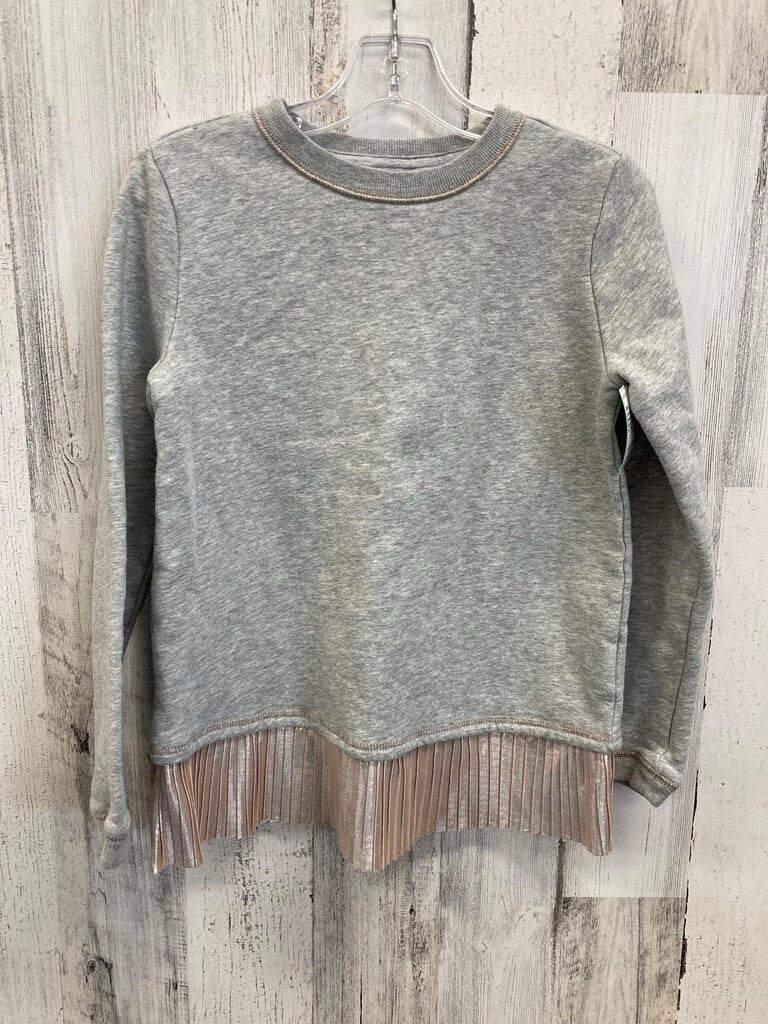 Sweater LS Metallic Hem
