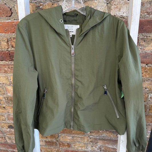 Jacket Hooded Crop Lightweight