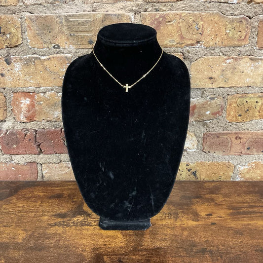 Mini Cross Necklace