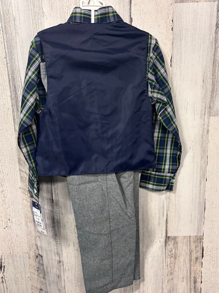 NWT Suit 4PC plaid