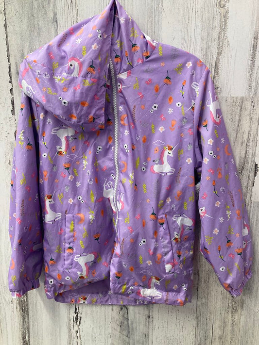 Windbreaker hooded unicorns