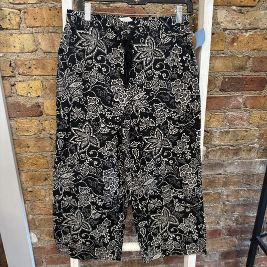 Floral Pull On Pants