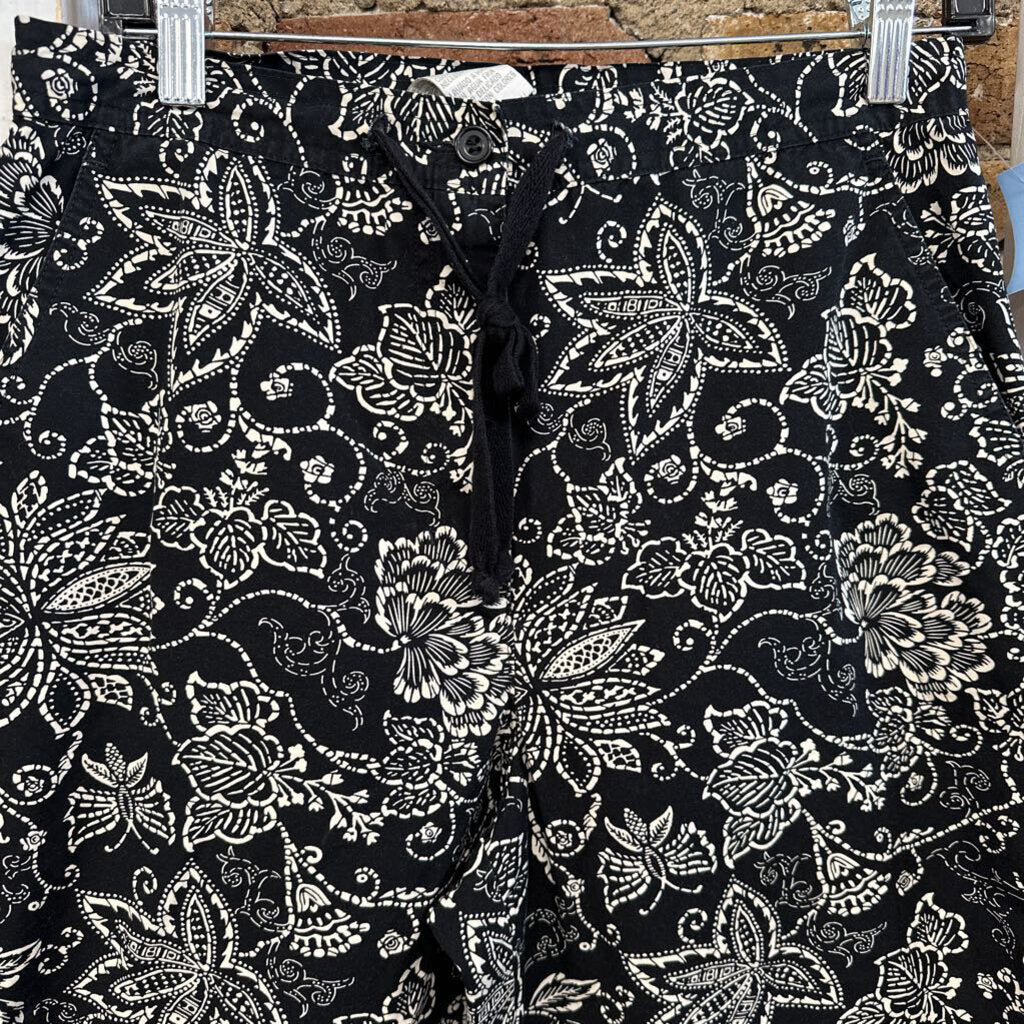 Floral Pull On Pants