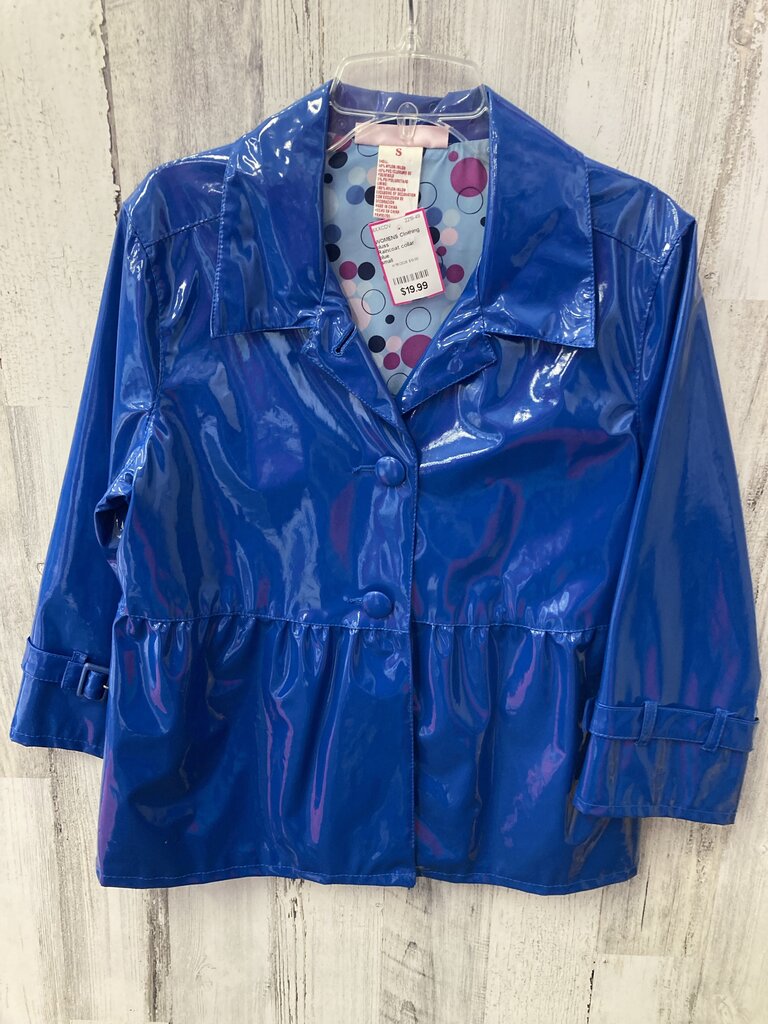 Raincoat collar btns