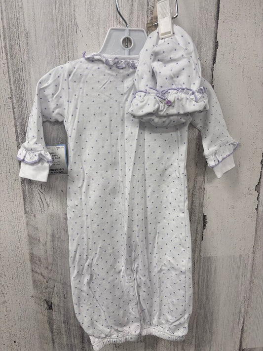 2 PC Sleep sack dots& flower/ hat
