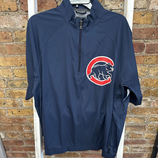Pullover SS Qtr Zip Windbreaker Cubs