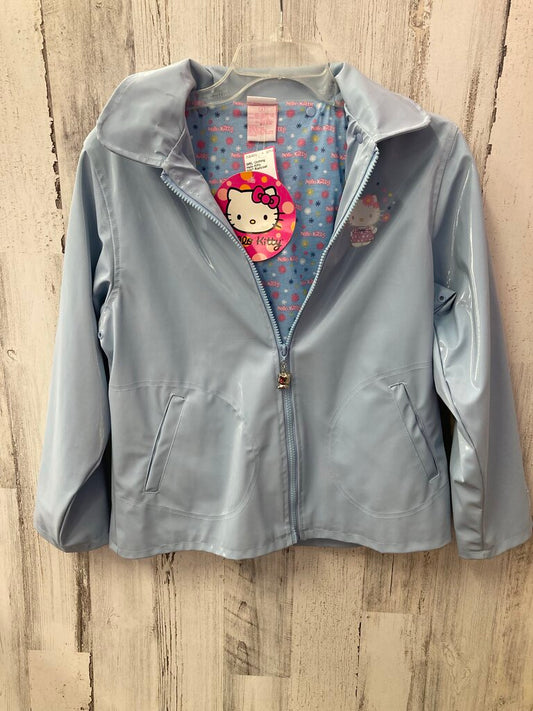 NWT Raincoat hooded hello
