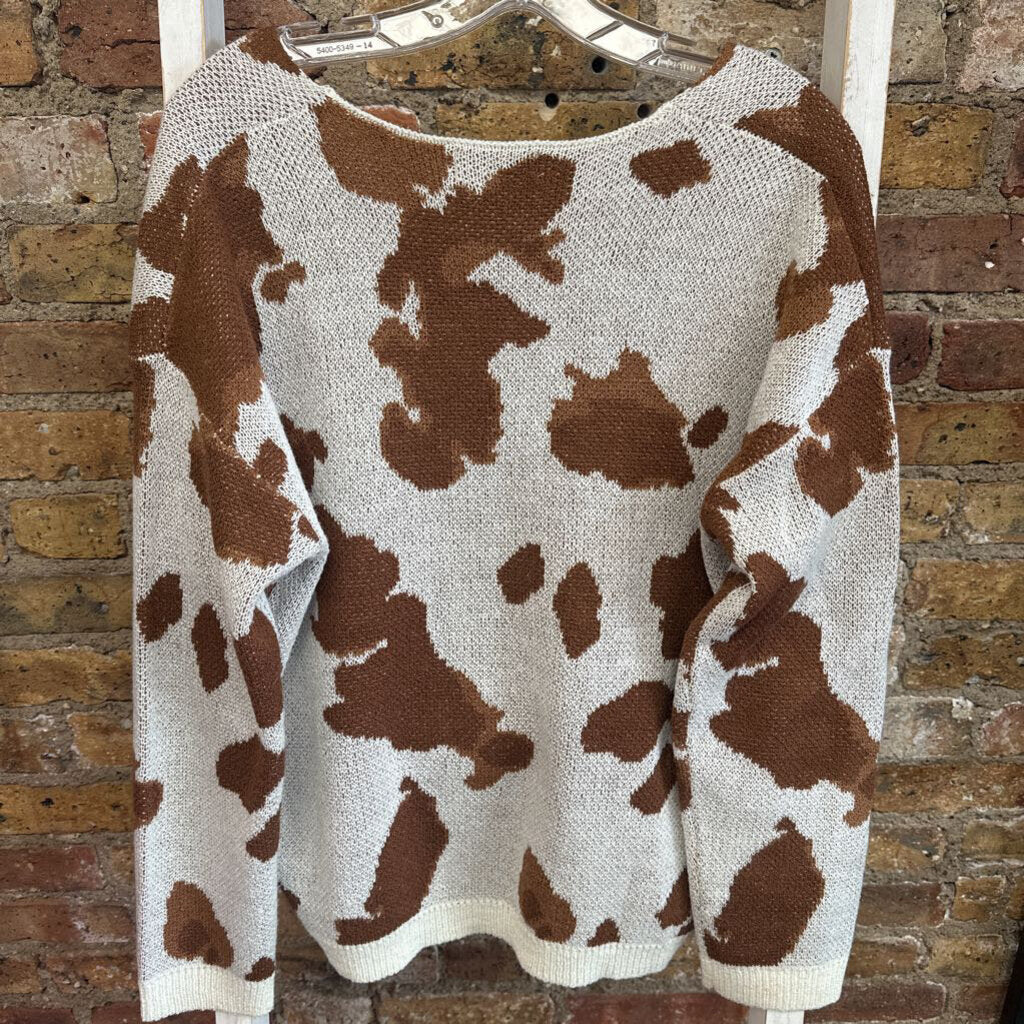 Sweater Cow Print