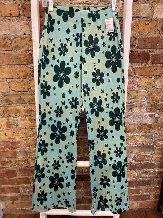 Pants Flare Floral