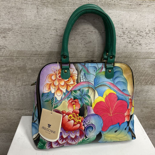 NWT Floral Bag Leather