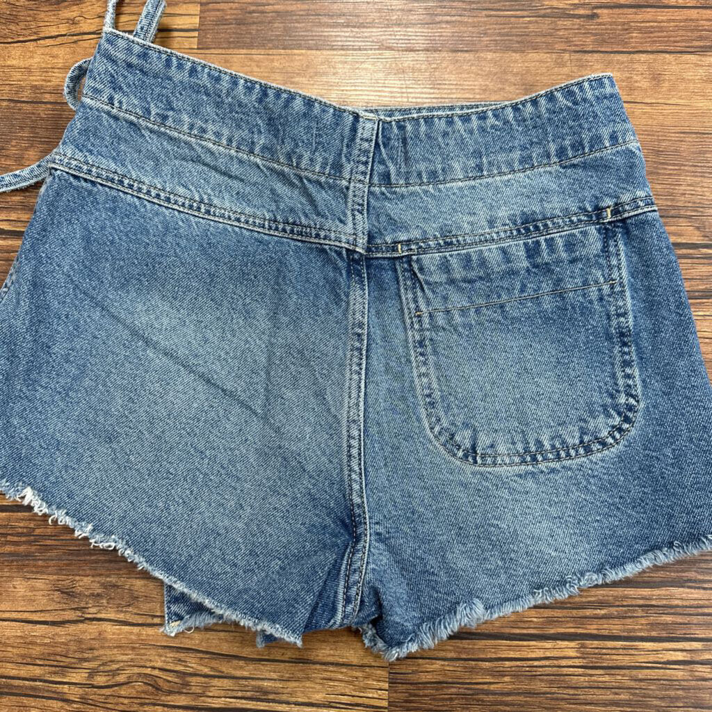 Denim Wrap Skort