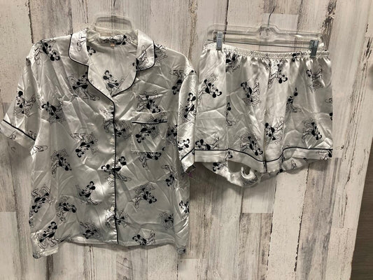 2 PC PJ SS Shorts Steamboat Willie Disney