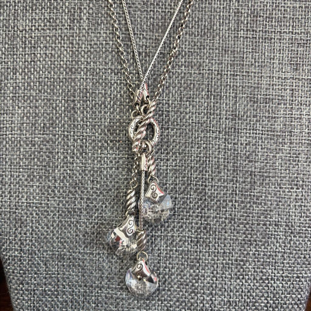3 Heart Toggle Necklace