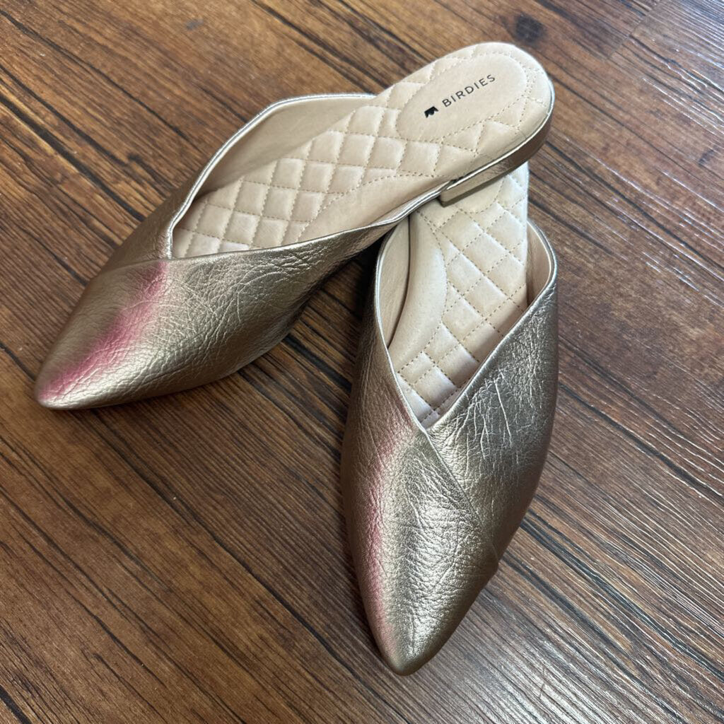 Mules Metallic