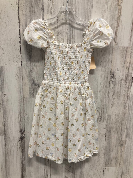Dress SS Puff Slv Floral