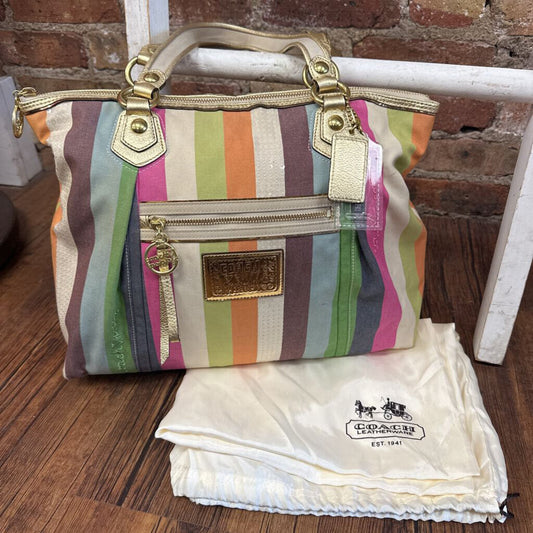 Bag Tote Poppy Striped