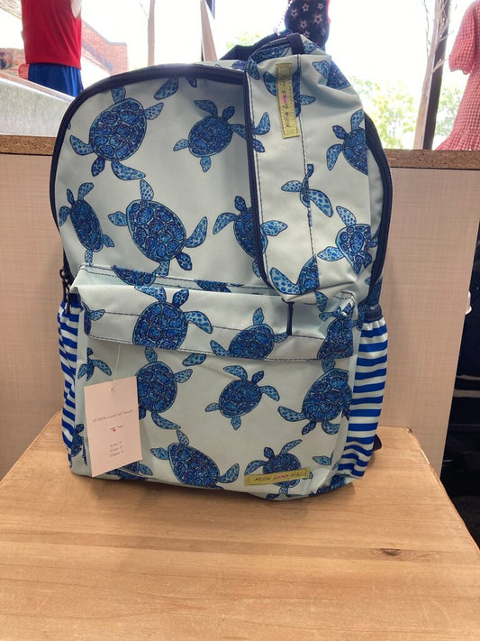 NWT Backpack Turtles Print Nylon