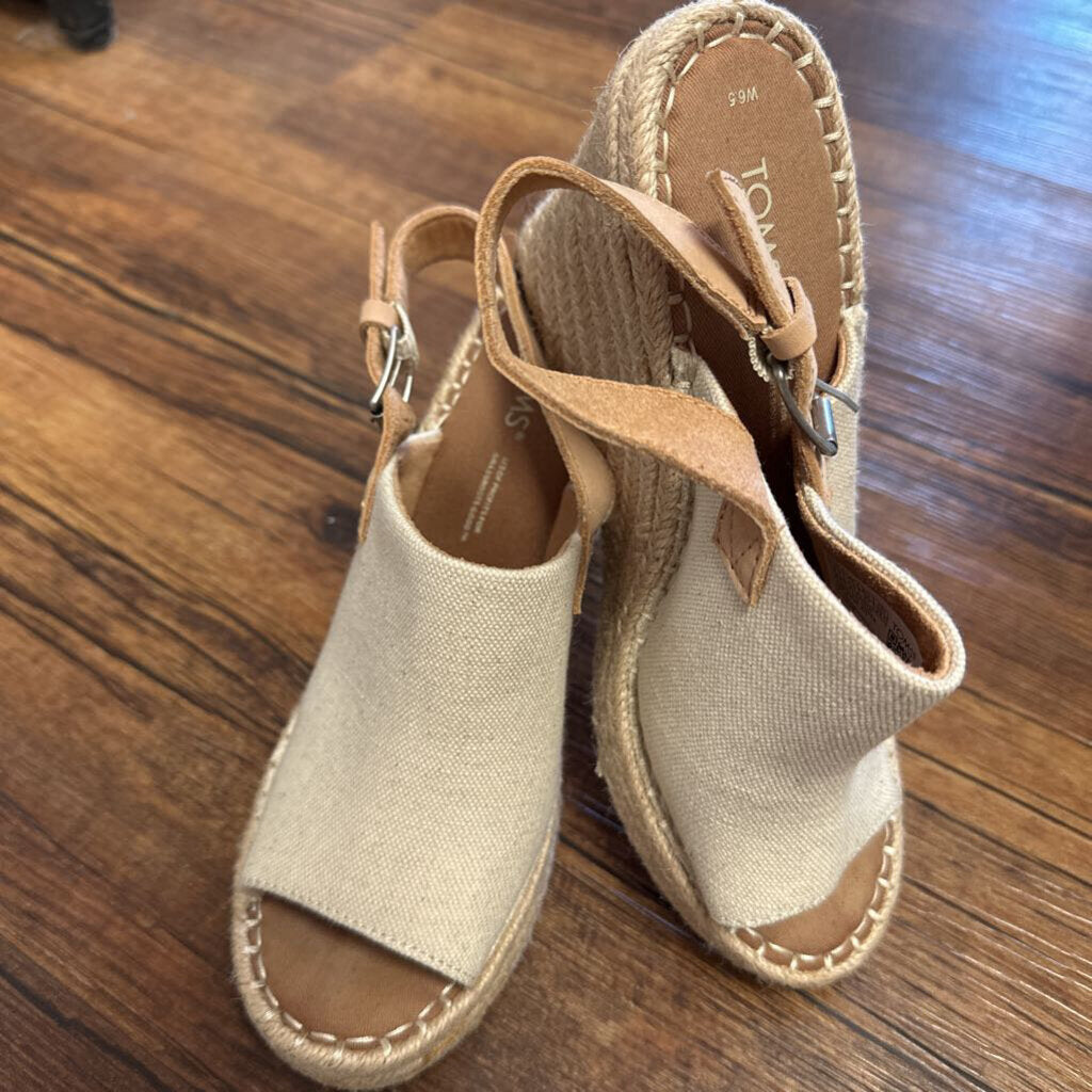 Sandals Espadrille Peep Toe