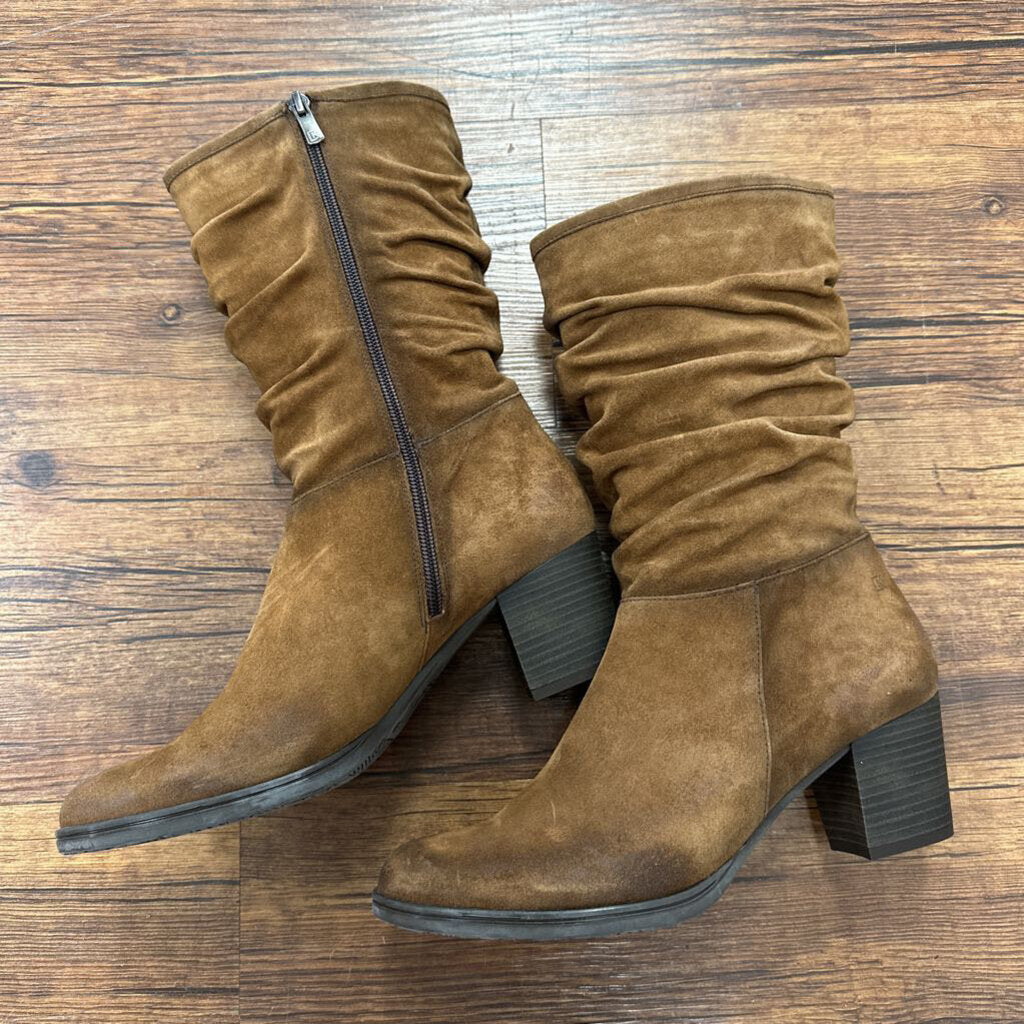 Suede Slouchy Boots