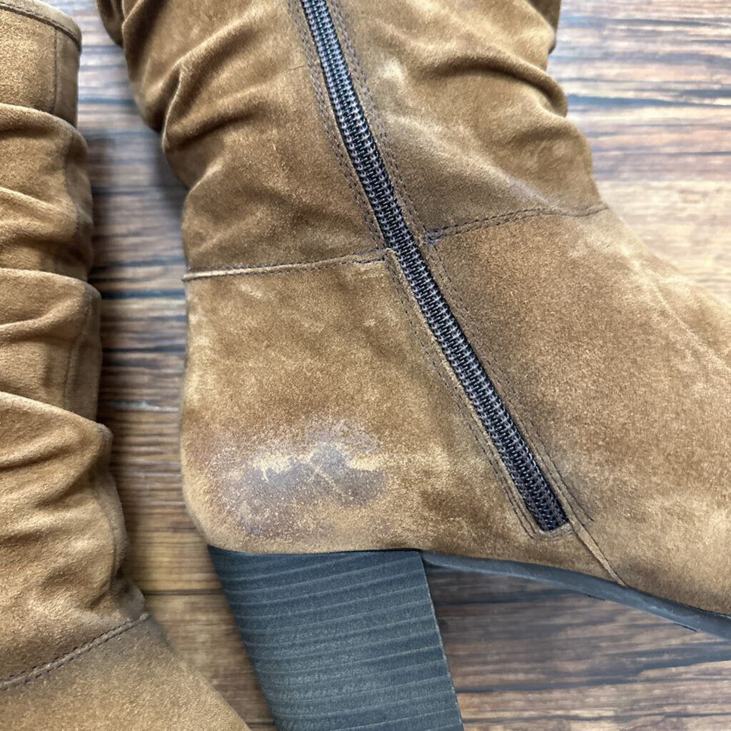 Suede Slouchy Boots