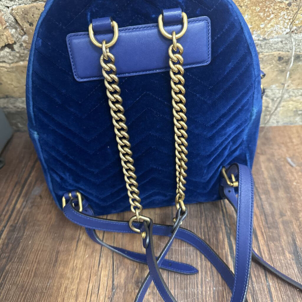 AS IS Velvet Backpack