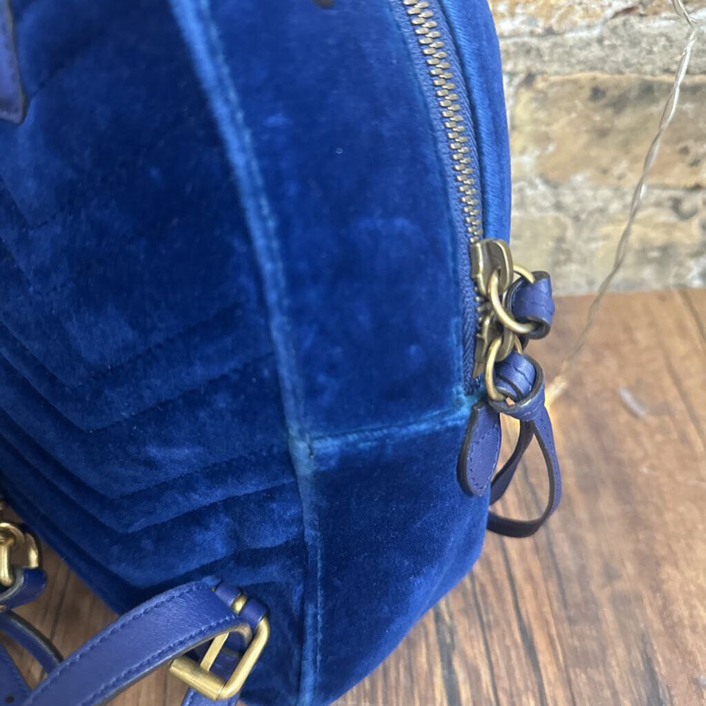 AS IS Velvet Backpack