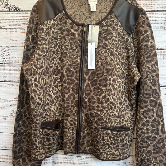 NWT Chicos Zip Sweater