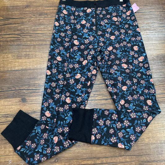 Floral Zipper Joggers