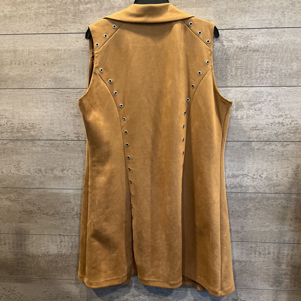 Velour Vest Long