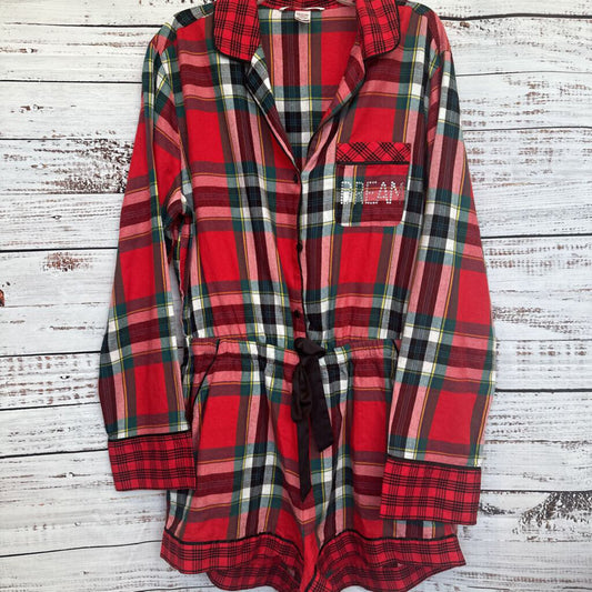 Plaid PJ Romper