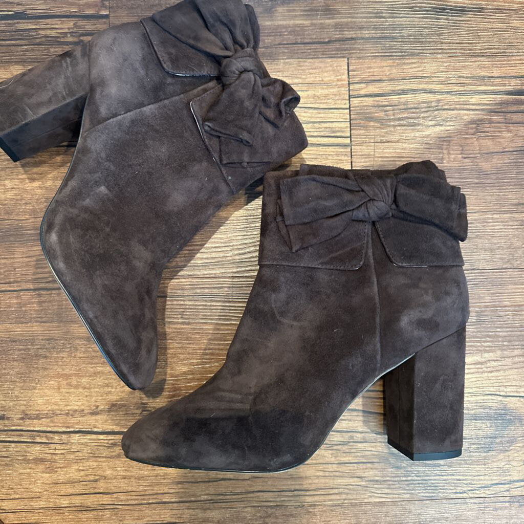 Kate Spade Suede Boots Bow