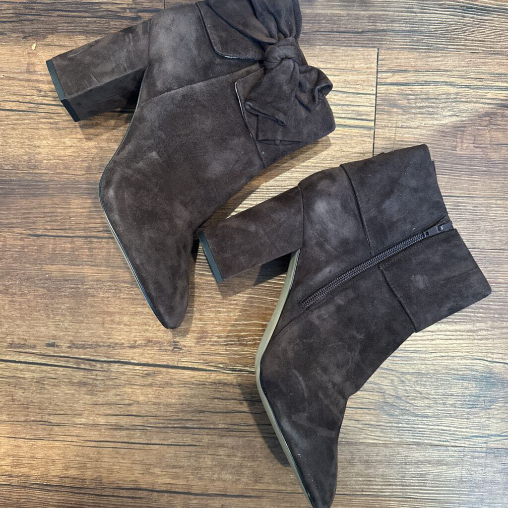 Kate Spade Suede Boots Bow