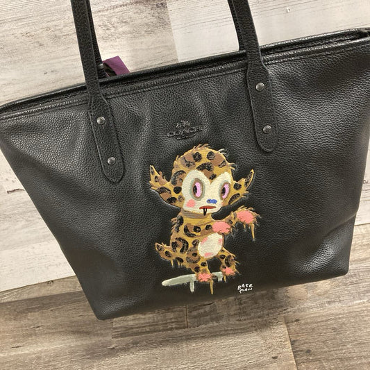 Pebbled Leather Monkey Bag