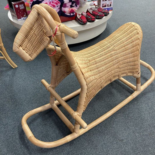 Rocking Horse Rattan Crate & Barrel