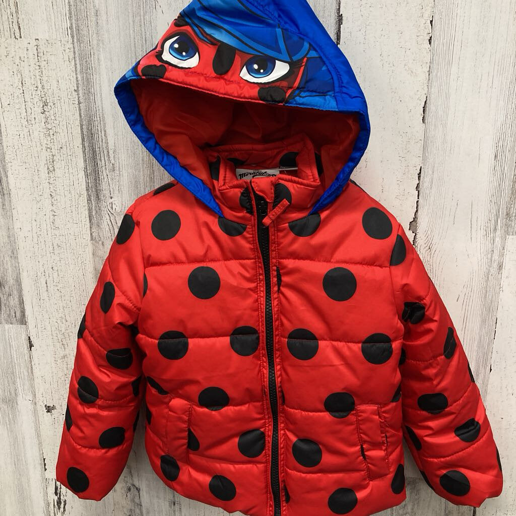 Puffer Coat Lady Bug