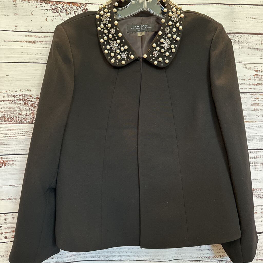 NWT Blazer Beaded Collar