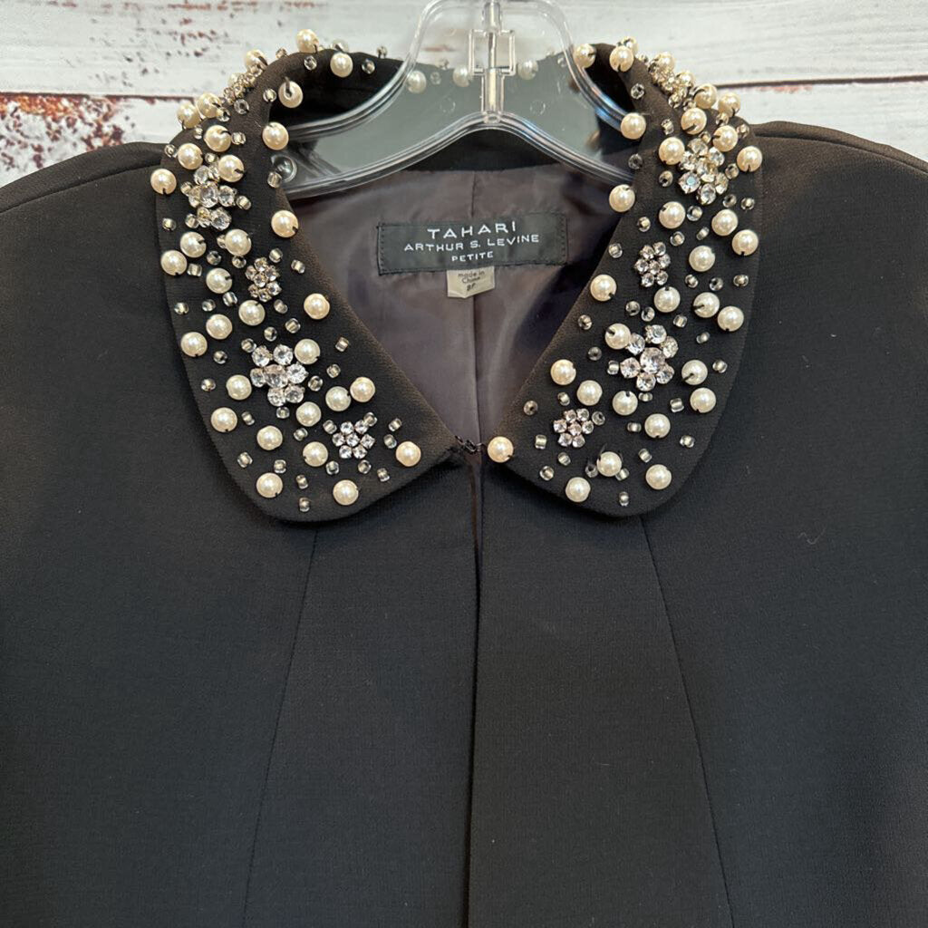 NWT Blazer Beaded Collar