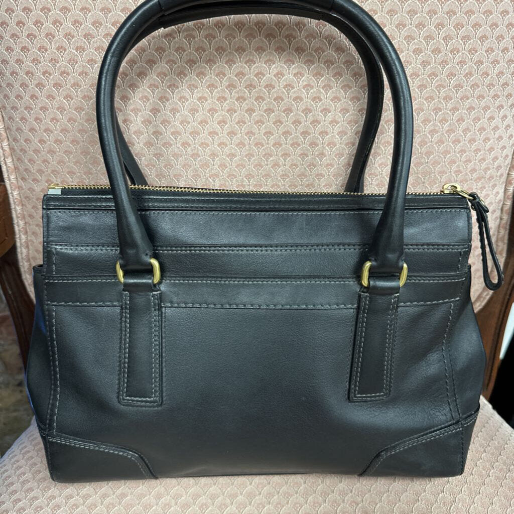 Leather Shldr Bag