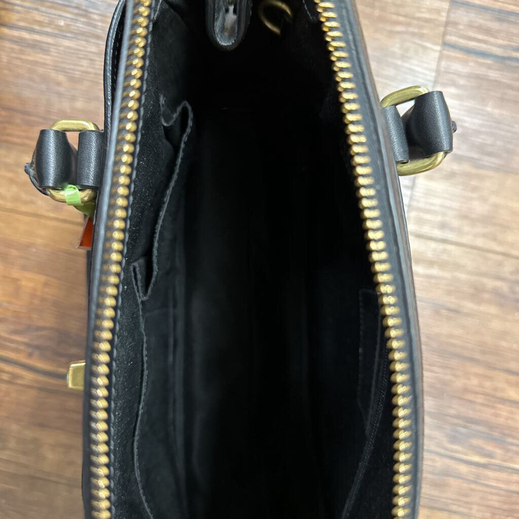 Leather Shldr Bag