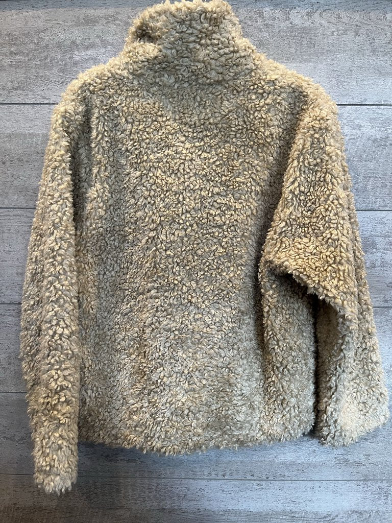 Sherpa Zip Up Coat