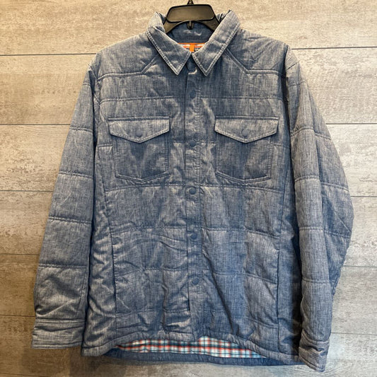 Flannel Lined Button Up Coat