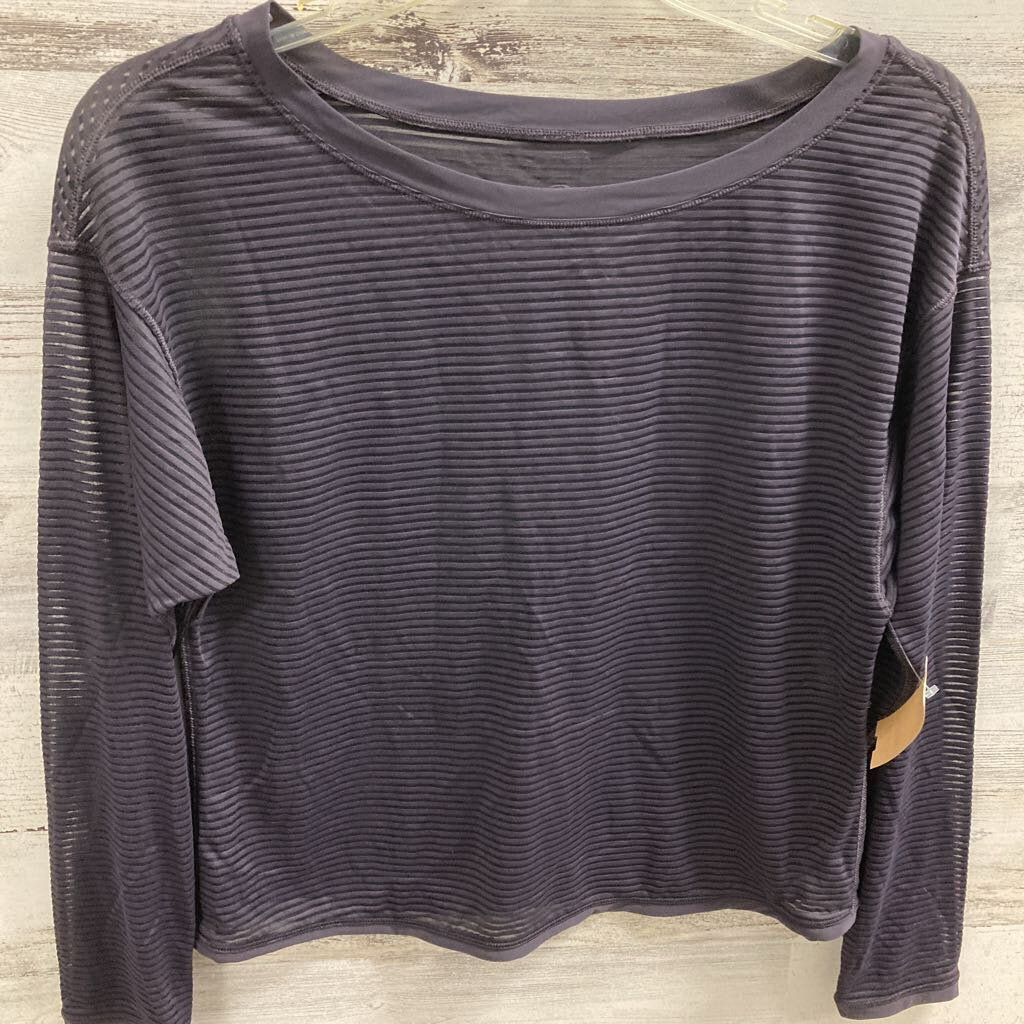 Lululemon Top Sheer Striped