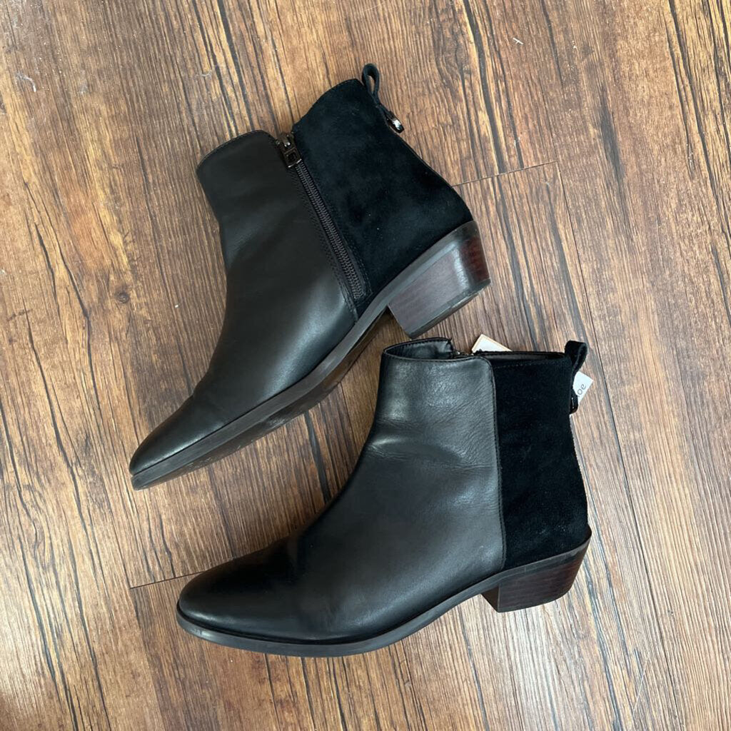 Leath/Suede Ankle Boot