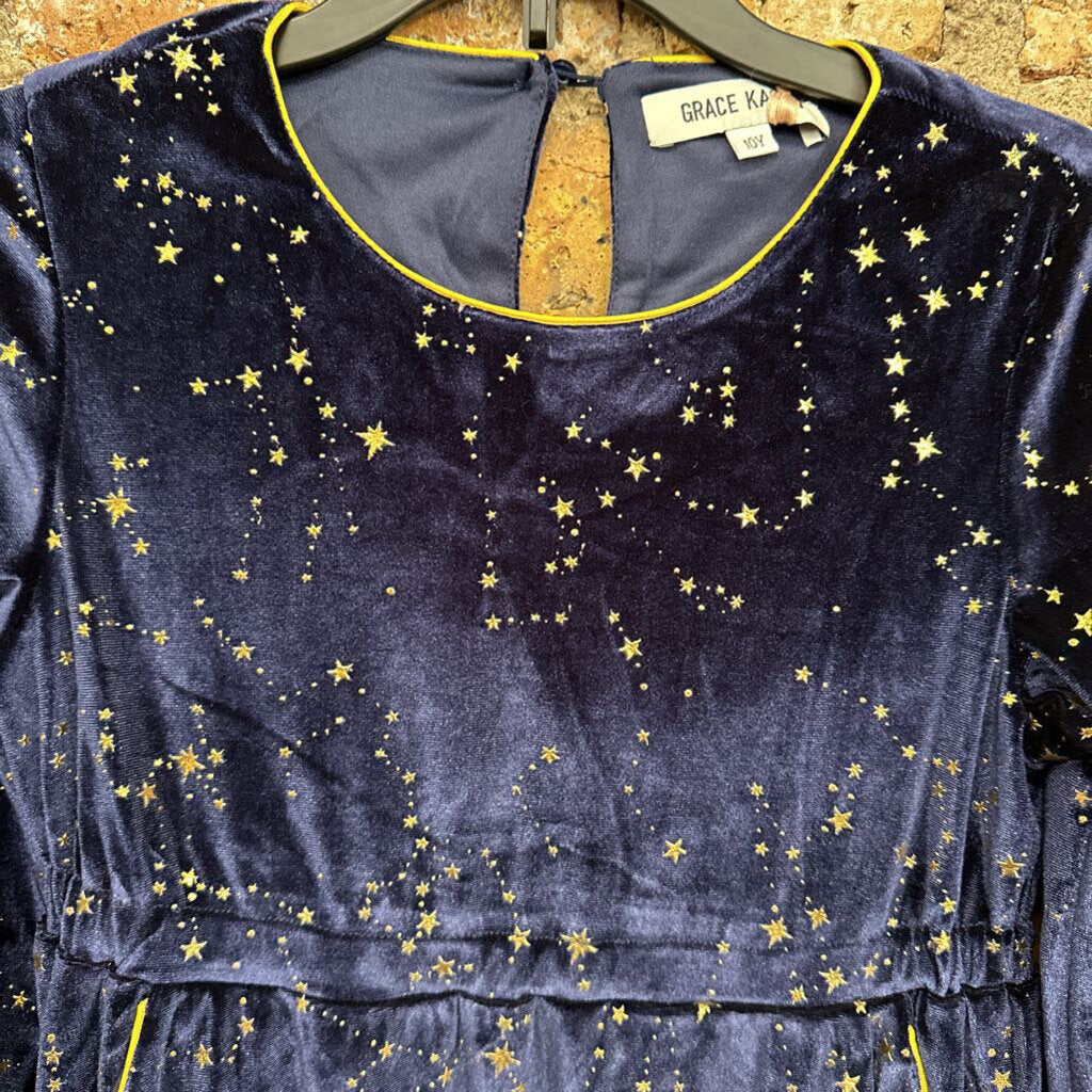 Velvet Stars LS Dress