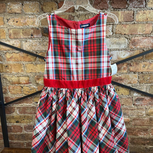 Plaid Tank Tulle Dress