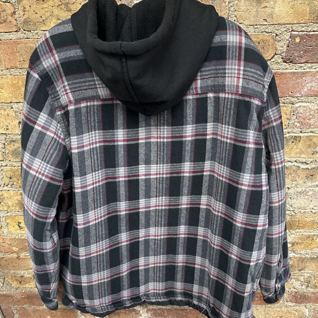 Zip Up Hoodie Flannel