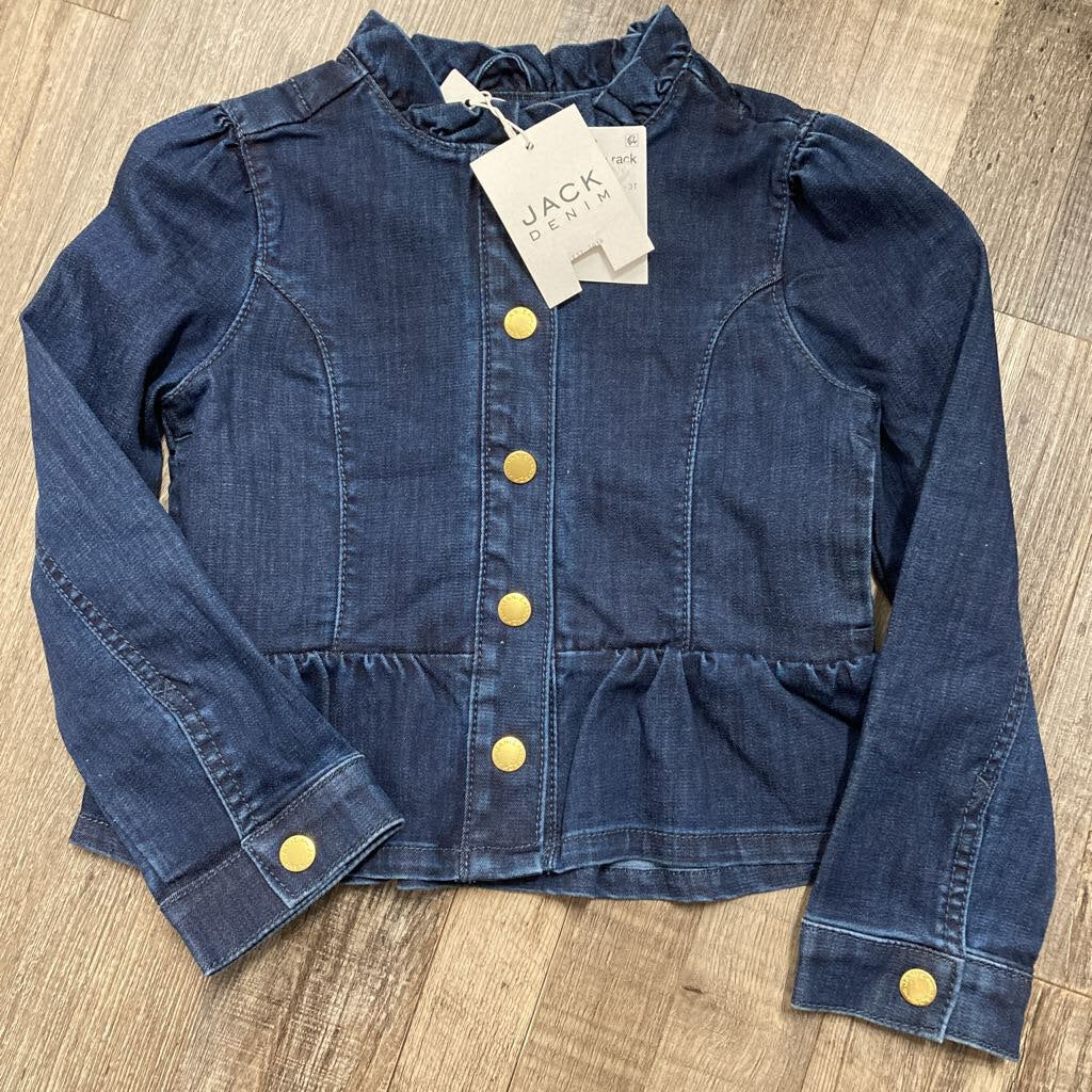 NEW Denim Jacket Peplum